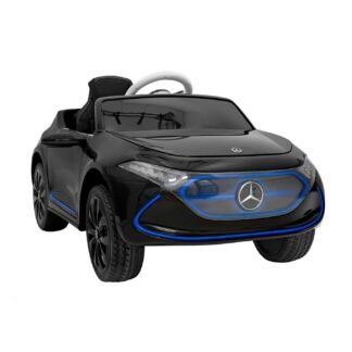 Coche Mercedes 12v EQA little para niños, negro, rc, 1-3 años INDA448-RA-QY2288.CZ